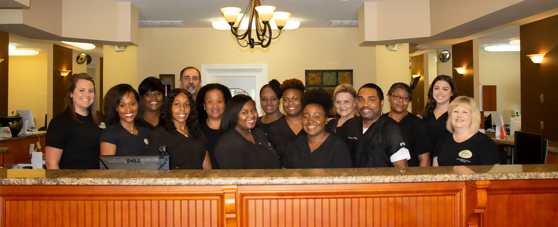 Photo Shoot with Ray Family and Cosmetic Dentistry Team